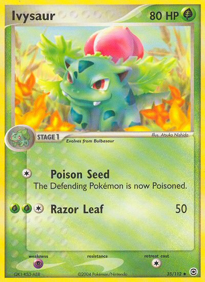 Ivysaur (35/112) [EX: FireRed & LeafGreen] | Odin's Place