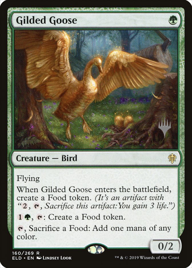 Gilded Goose (Promo Pack) [Throne of Eldraine Promos] | Odin's Place