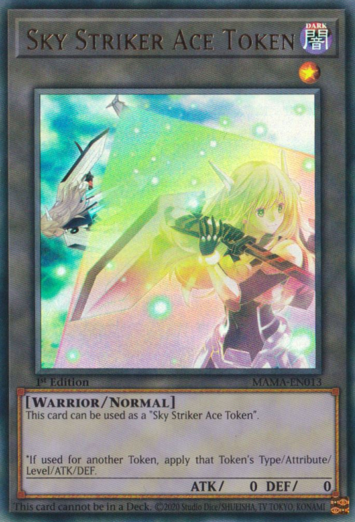 Token: Sky Striker Ace [MAMA-EN013] Ultra Rare | Odin's Place