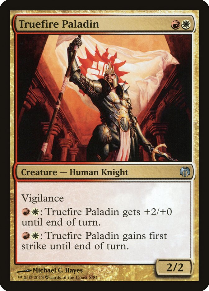 Truefire Paladin (8) [Duel Decks: Heroes vs. Monsters] | Odin's Place