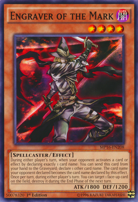 Engraver of the Mark [MP16-EN208] Common | Odin's Place