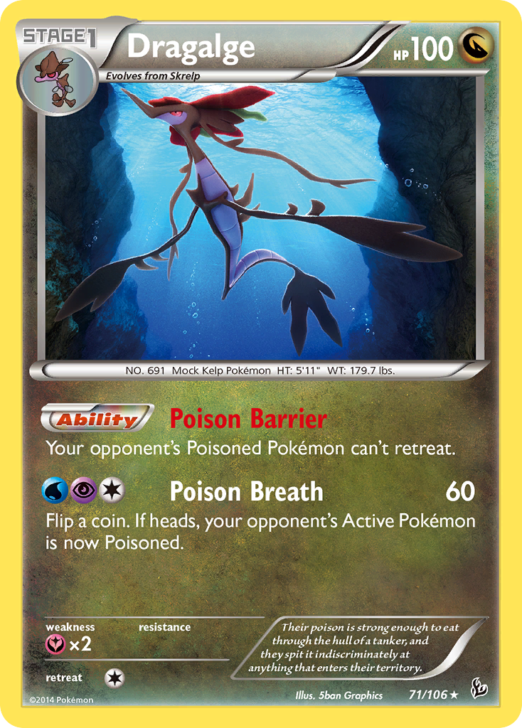 Dragalge (71/106) [XY: Flashfire] | Odin's Place