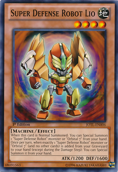 Super Defense Robot Lio [JOTL-EN006] Common | Odin's Place