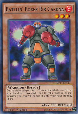 Battlin' Boxer Rib Gardna [MP14-EN130] Common | Odin's Place