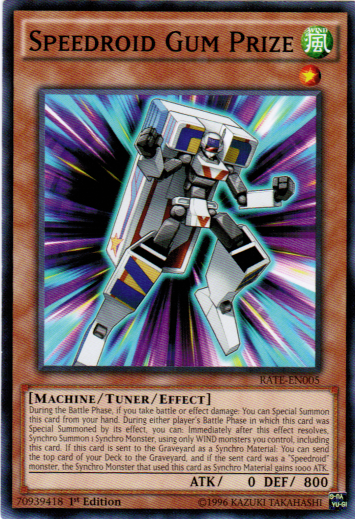 Speedroid Gum Prize [RATE-EN005] Common | Odin's Place