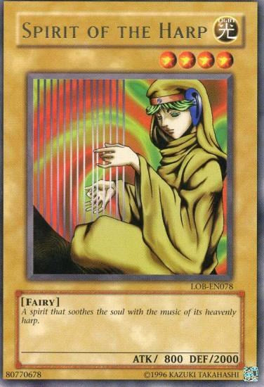 Spirit of the Harp [LOB-EN078] Rare | Odin's Place