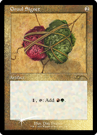 Gruul Signet (Retro) (Foil Etched) [Secret Lair Drop Series] | Odin's Place