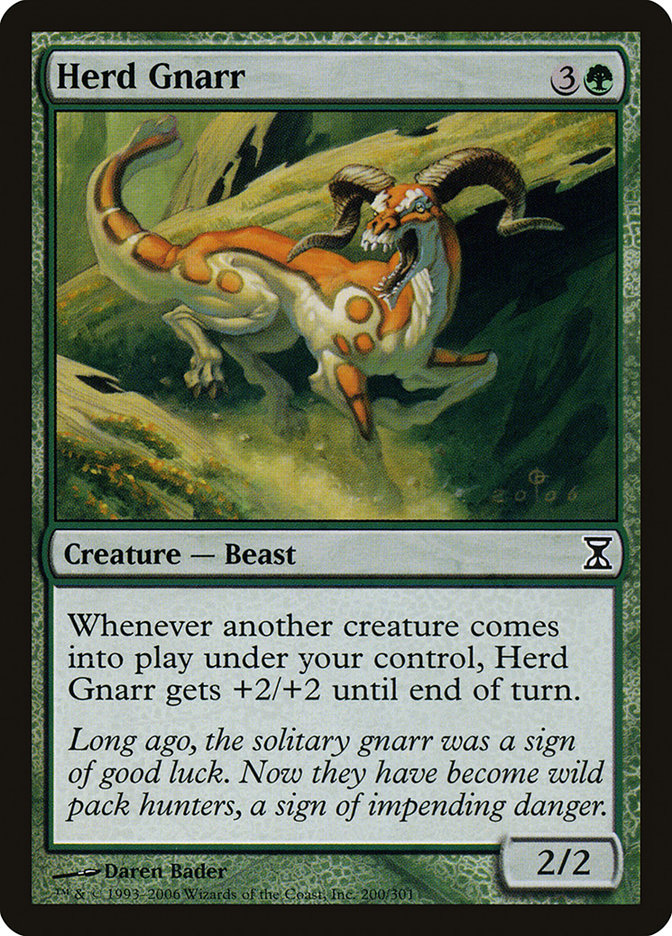 Herd Gnarr (200) [Time Spiral] | Odin's Place