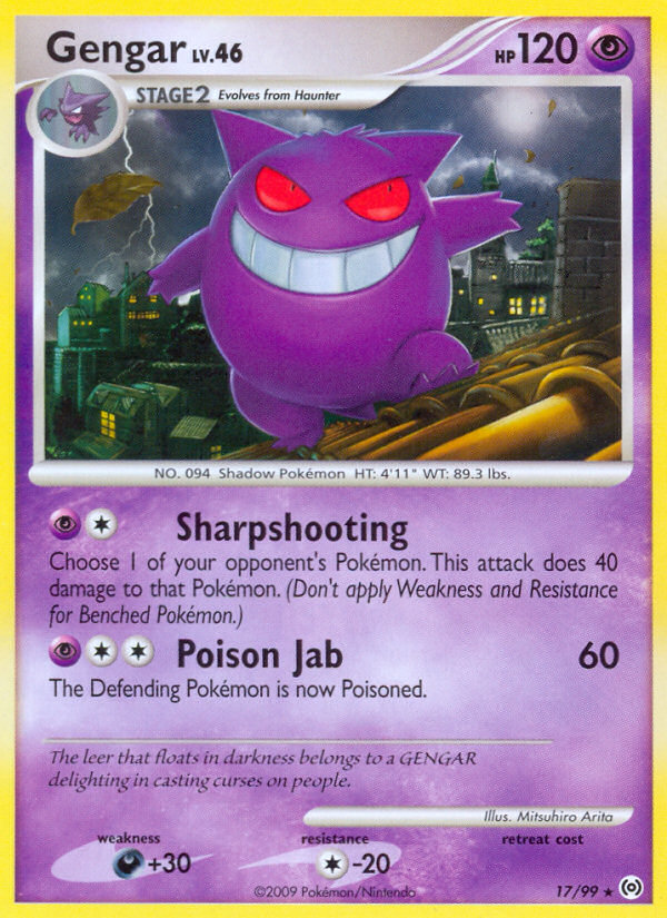 Gengar (17/99) [Platinum: Arceus] | Odin's Place