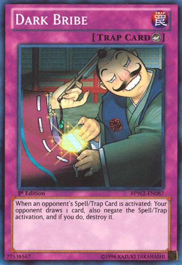 Dark Bribe [BPW2-EN087] Super Rare | Odin's Place