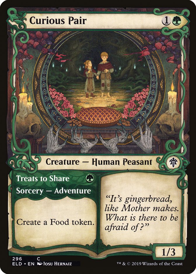 Curious Pair // Treats to Share (Showcase) [Throne of Eldraine] | Odin's Place