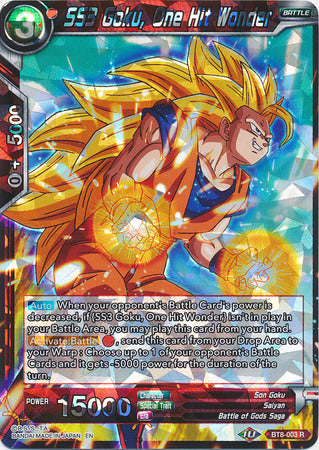 SS3 Goku, One Hit Wonder (BT8-003) [Malicious Machinations] | Odin's Place