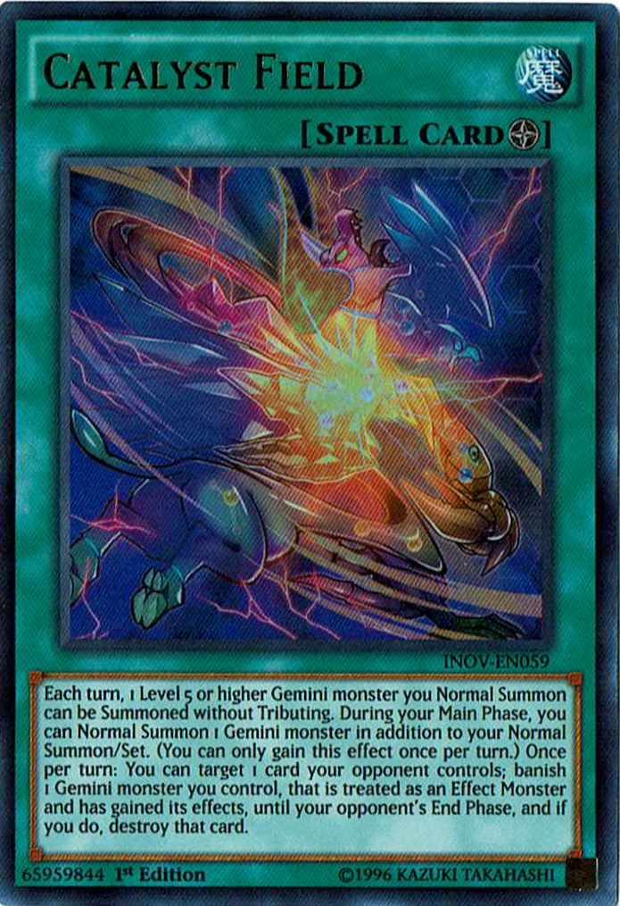 Catalyst Field [INOV-EN059] Ultra Rare | Odin's Place
