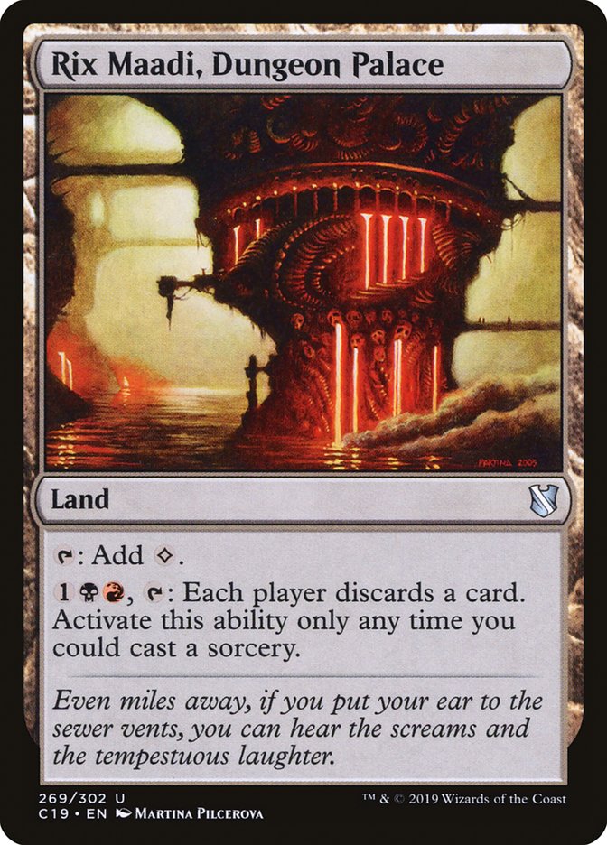 Rix Maadi, Dungeon Palace [Commander 2019] | Odin's Place