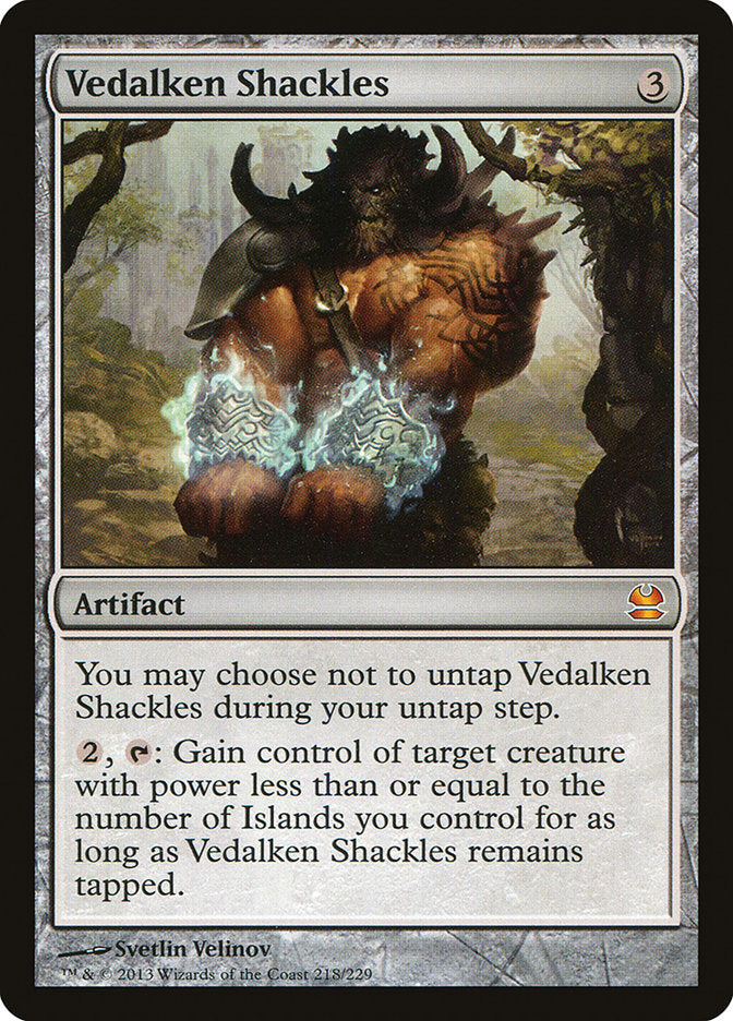 Vedalken Shackles (218) [Modern Masters] | Odin's Place