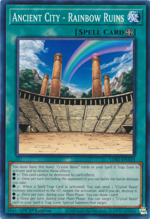 Ancient City - Rainbow Ruins [LDS1-EN103] Common | Odin's Place