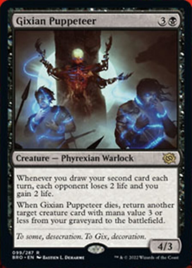 Gixian Puppeteer [The Brothers' War] | Odin's Place