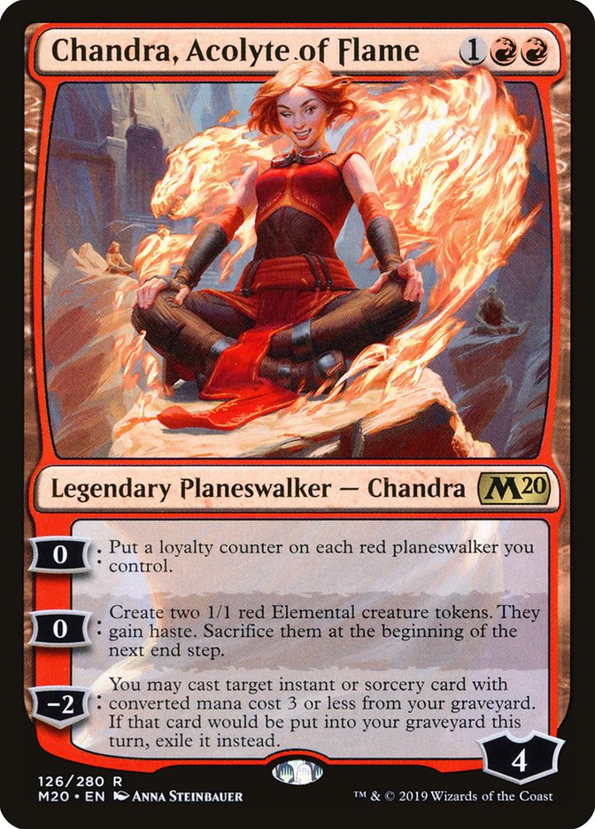 Chandra, Acolyte of Flame (126) [Core Set 2020] | Odin's Place