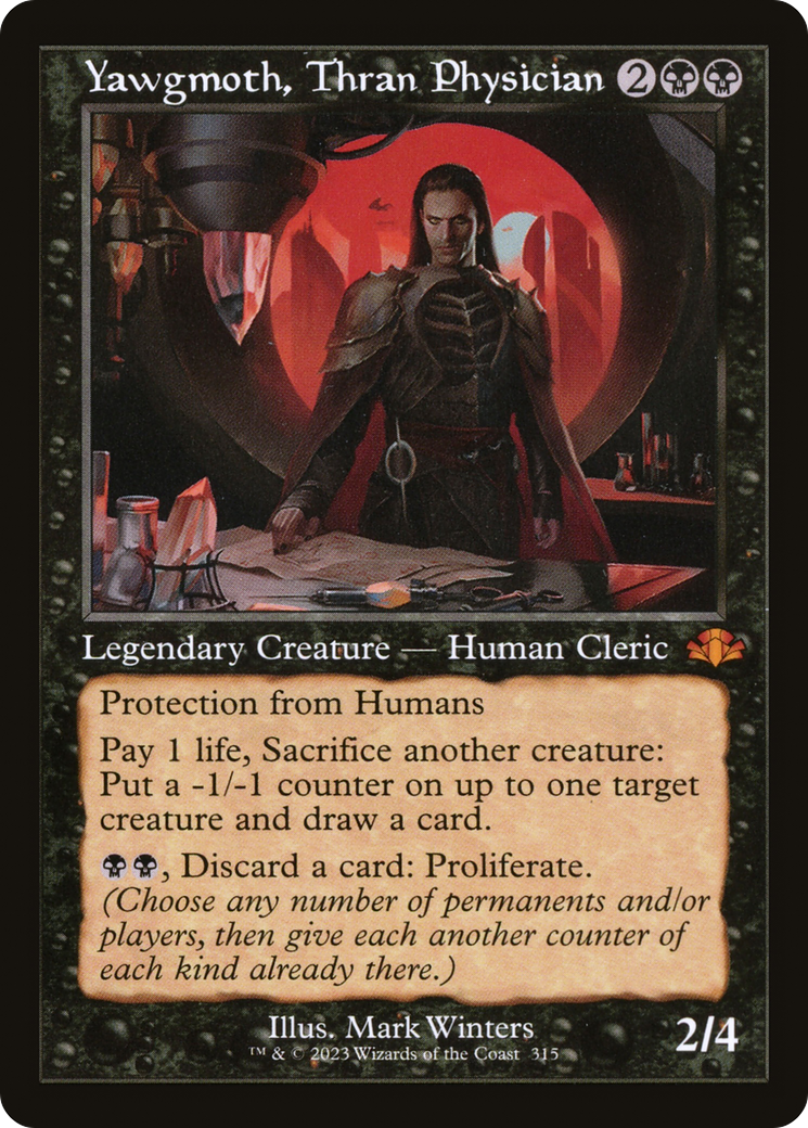 Yawgmoth, Thran Physician (Retro) [Dominaria Remastered] | Odin's Place