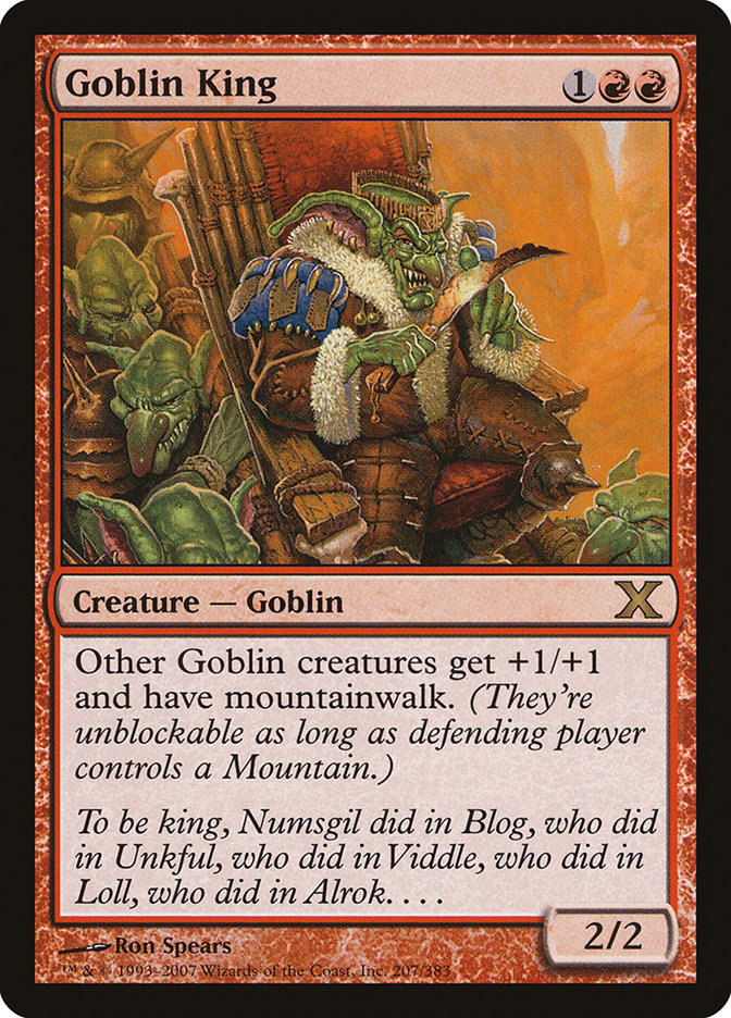 Goblin King (207) [Tenth Edition] | Odin's Place