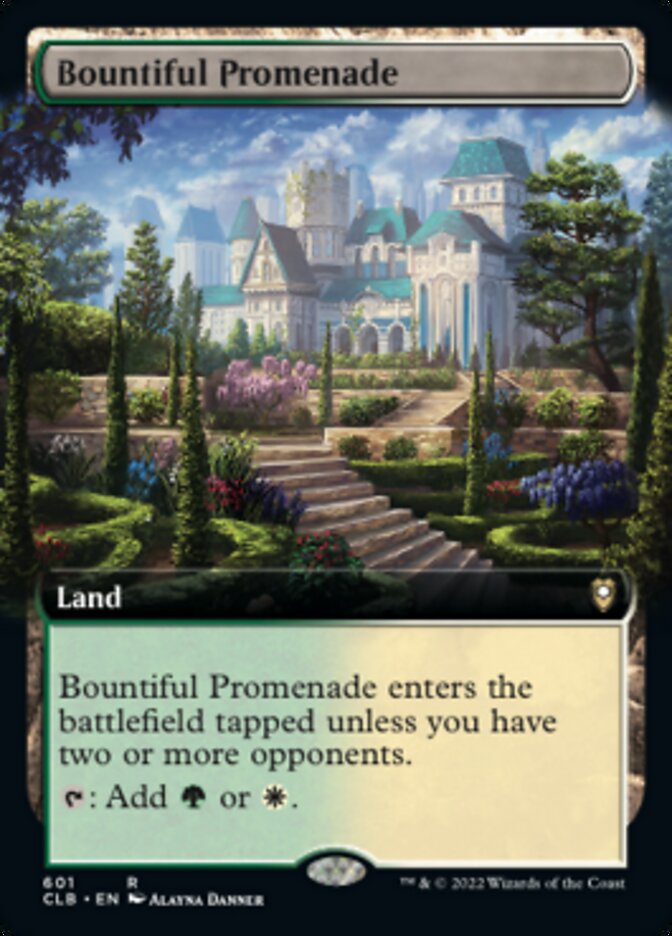 Bountiful Promenade (Extended Art) [Commander Legends: Battle for Baldur's Gate] | Odin's Place