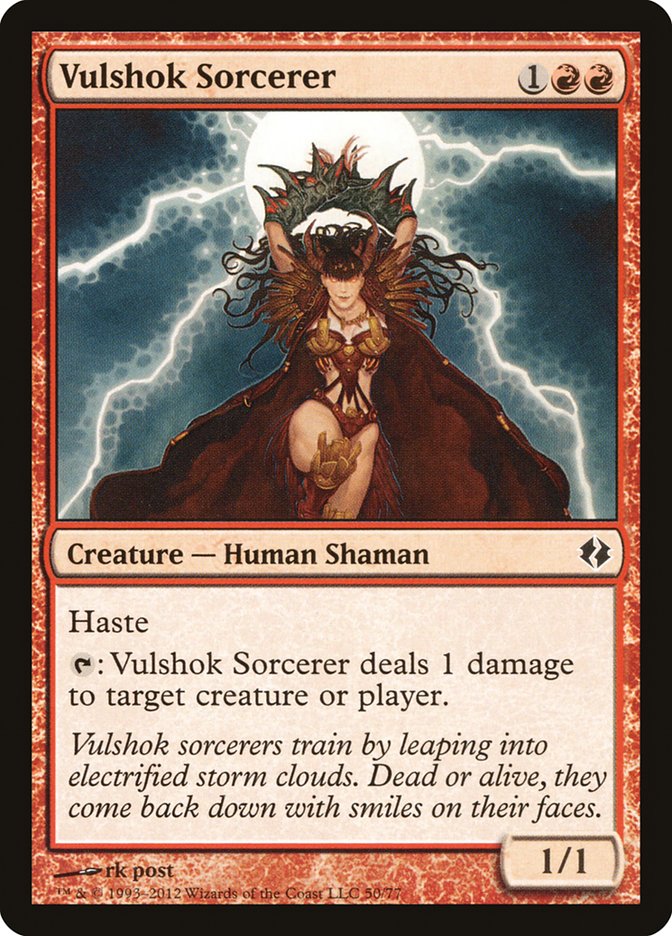 Vulshok Sorcerer (50) [Duel Decks: Venser vs. Koth] | Odin's Place