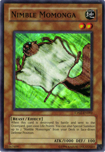 Nimble Momonga [CP02-EN002] Super Rare | Odin's Place