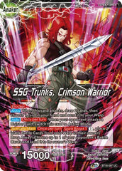 Trunks // SSG Trunks, Crimson Warrior (BT16-097) [Realm of the Gods] | Odin's Place