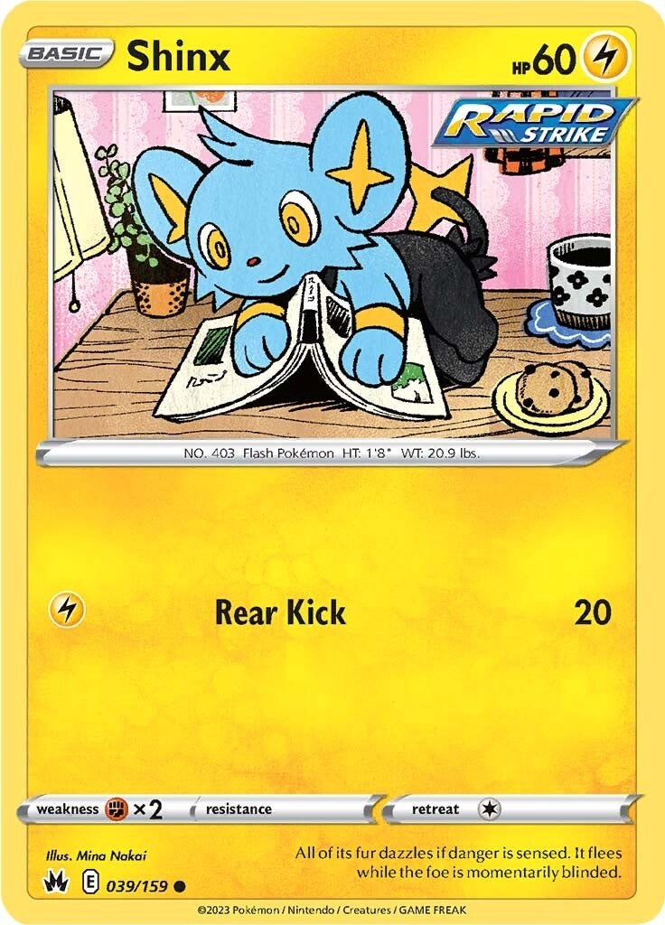 Shinx (039/159) (39) [Sword & Shield: Crown Zenith] | Odin's Place