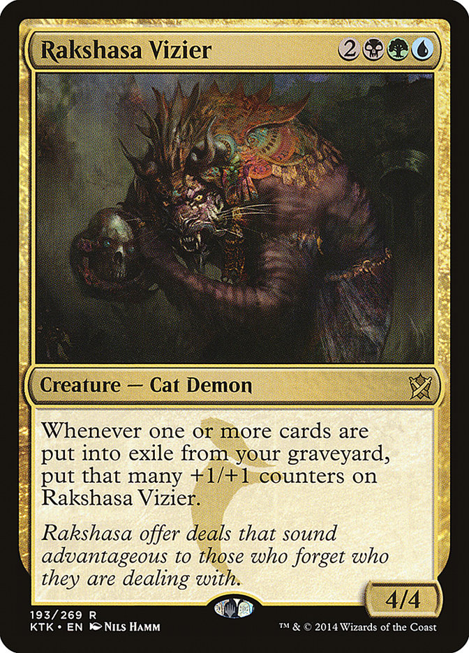 Rakshasa Vizier (193) [Khans of Tarkir] | Odin's Place