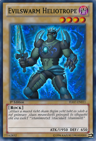 Evilswarm Heliotrope [HA07-EN011] Super Rare | Odin's Place