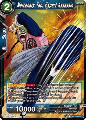 Mercenary Tao, Expert Assassin (BT17-035) [Ultimate Squad] | Odin's Place
