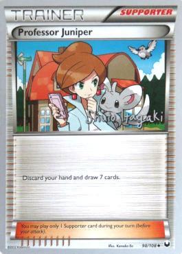 Professor Juniper (98/108) (Terraki-Mewtwo - Shuto Itagaki) [World Championships 2012] | Odin's Place