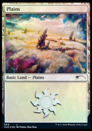 Plains (Enchanted) (544) [Secret Lair Drop Promos] | Odin's Place