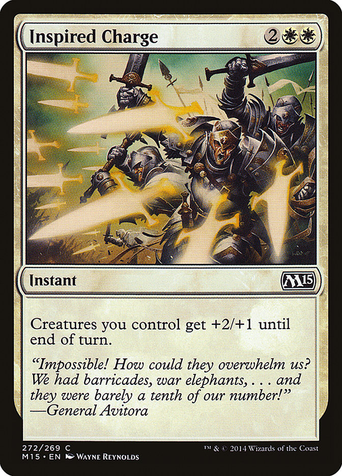 Inspired Charge (272) [Magic 2015] | Odin's Place