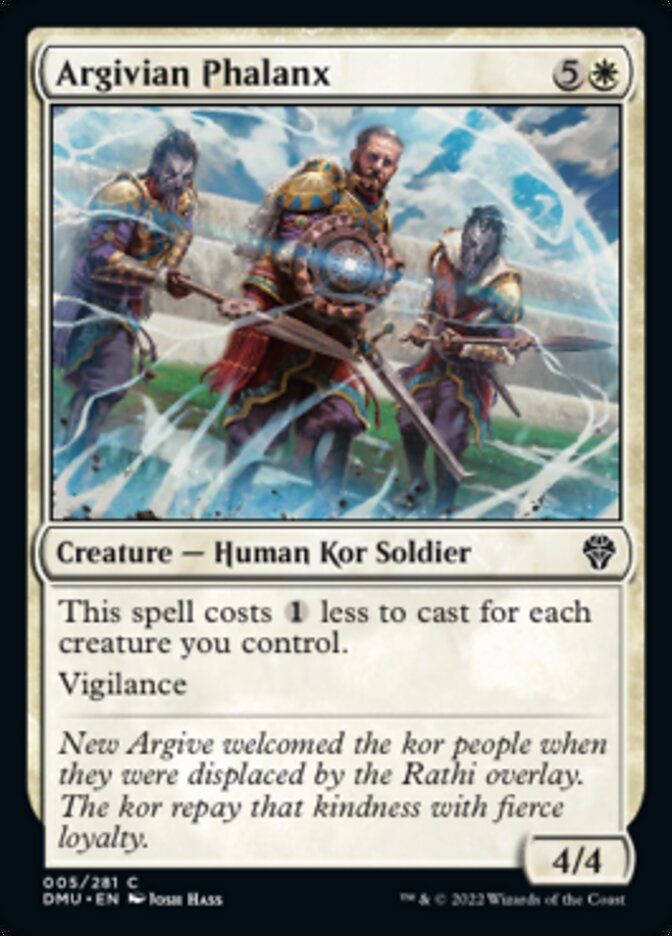 Argivian Phalanx [Dominaria United] | Odin's Place