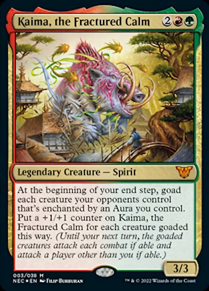 Kaima, the Fractured Calm [Kamigawa: Neon Dynasty Commander] | Odin's Place