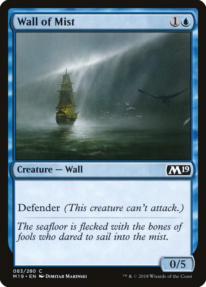 Wall of Mist (83) [Core Set 2019] | Odin's Place
