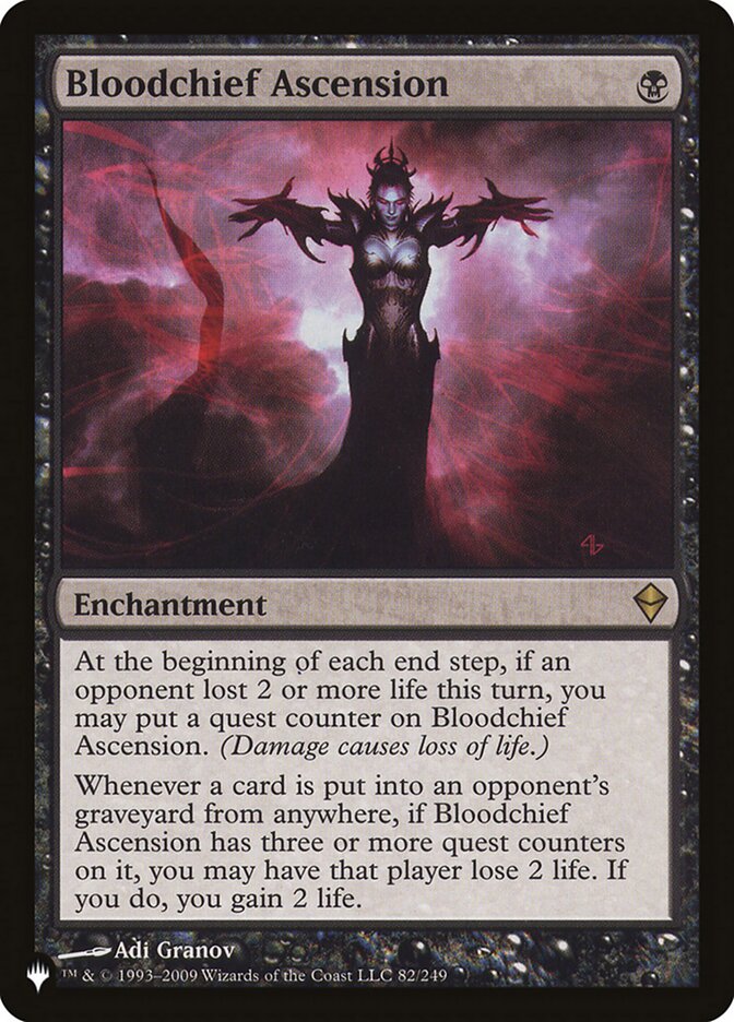 Bloodchief Ascension [The List] | Odin's Place