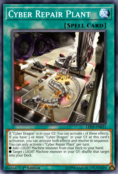 Cyber Repair Plant [LED3-EN021] Common | Odin's Place