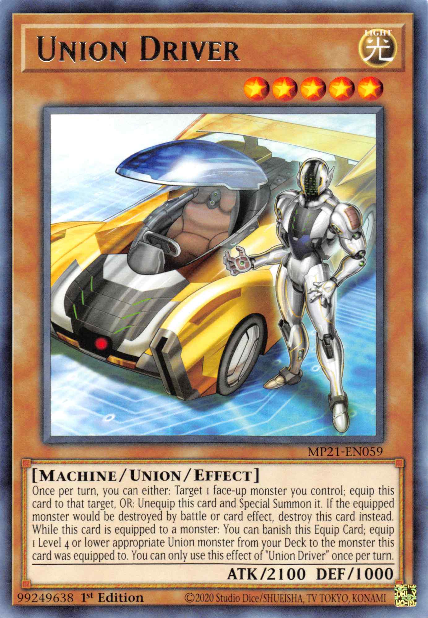 Union Driver [MP21-EN059] Rare | Odin's Place