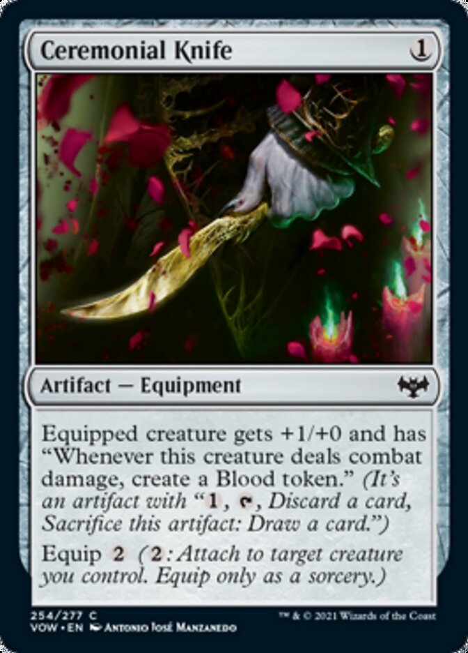 Ceremonial Knife [Innistrad: Crimson Vow] | Odin's Place