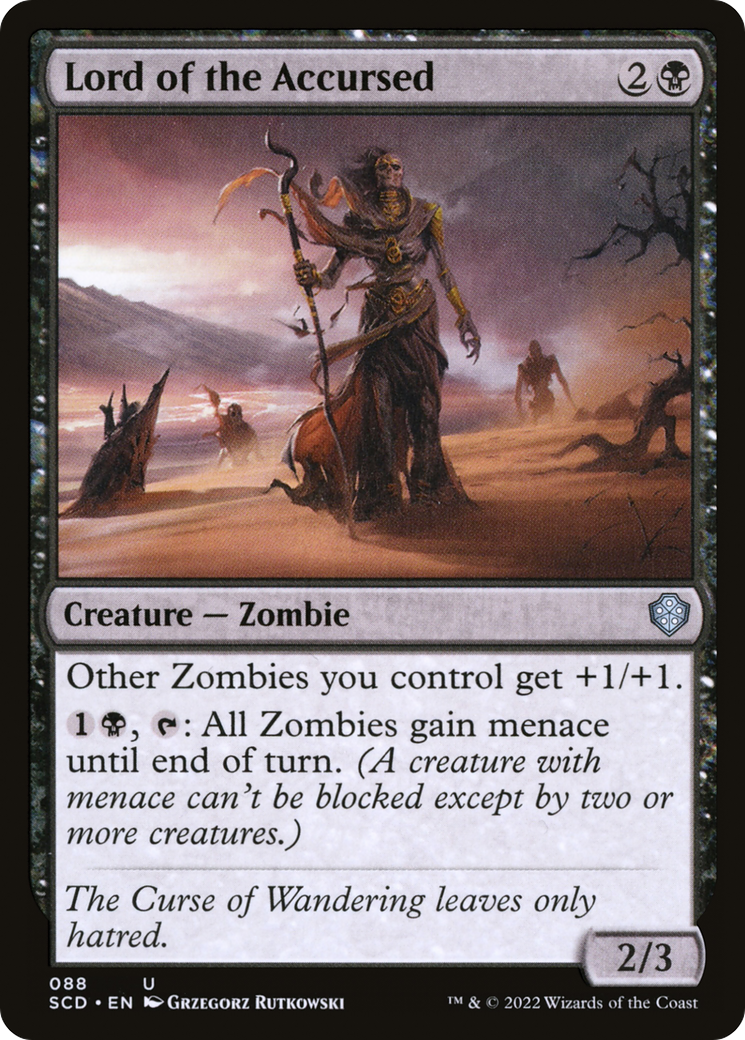 Lord of the Accursed [Starter Commander Decks] | Odin's Place