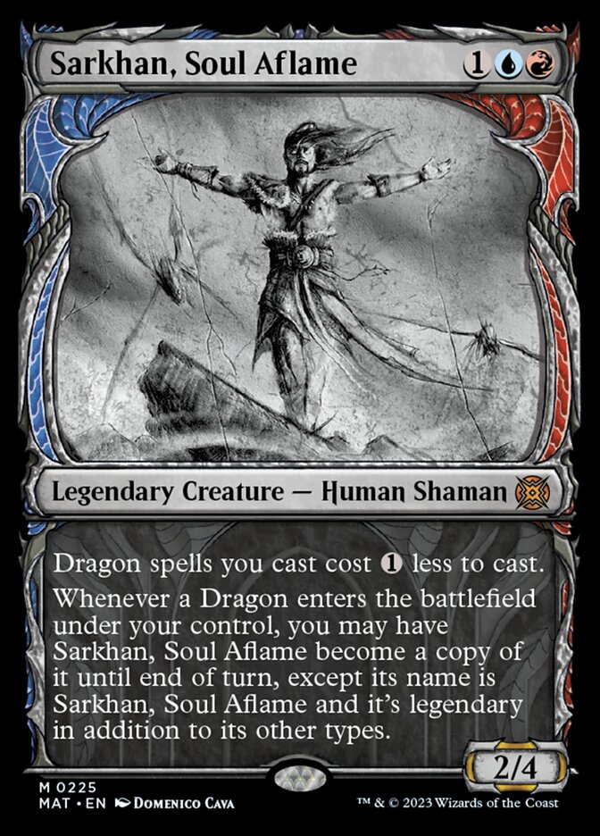 Sarkhan, Soul Aflame (Showcase Halo Foil) [March of the Machine: The Aftermath] | Odin's Place
