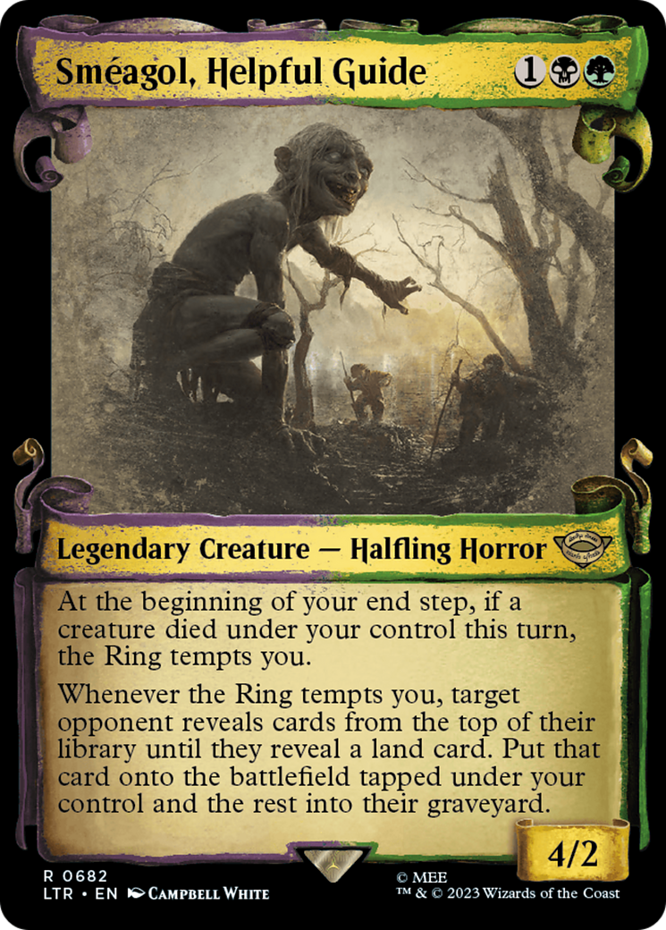 Smeagol, Helpful Guide [The Lord of the Rings: Tales of Middle-Earth Showcase Scrolls] | Odin's Place