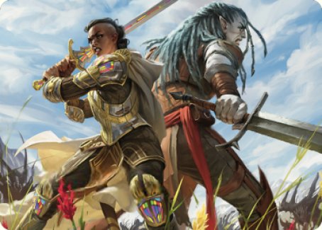 Join Forces Art Card [Dominaria United Art Series] | Odin's Place