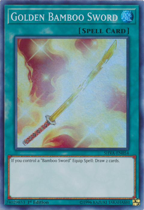 Golden Bamboo Sword [SHVA-EN054] Super Rare | Odin's Place