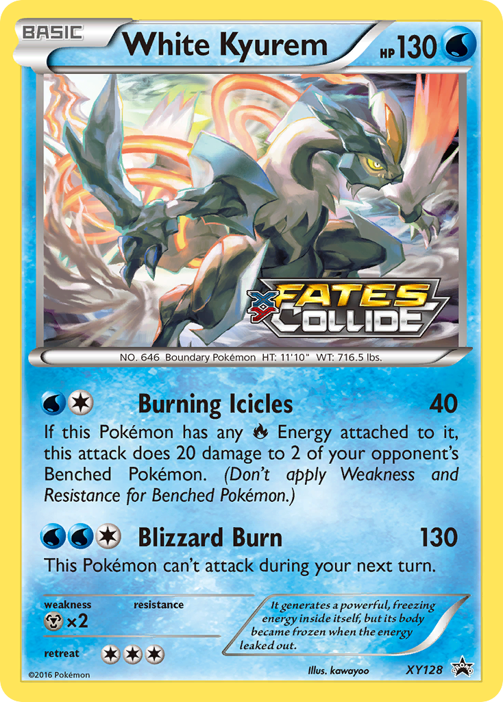 White Kyurem (XY128) [XY: Black Star Promos] | Odin's Place
