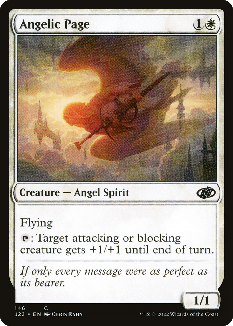 Angelic Page [Jumpstart 2022] | Odin's Place