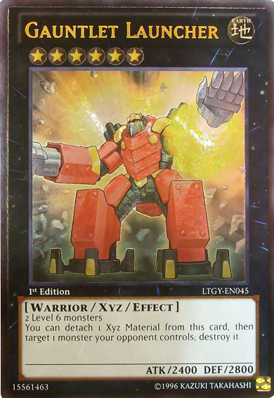 Gauntlet Launcher [LTGY-EN045] Ultimate Rare | Odin's Place